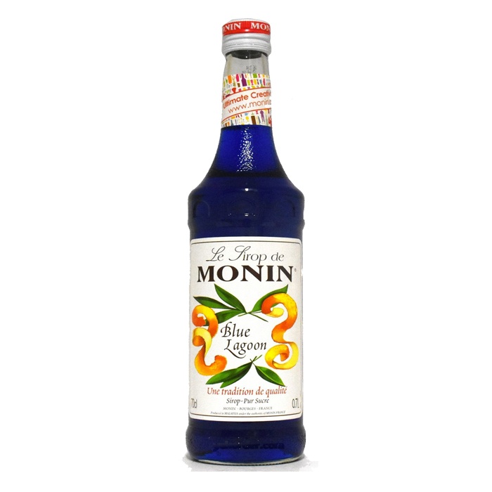 MONIN BLUE LAGOON (CURACAO BLEU) 6 X 70 CL